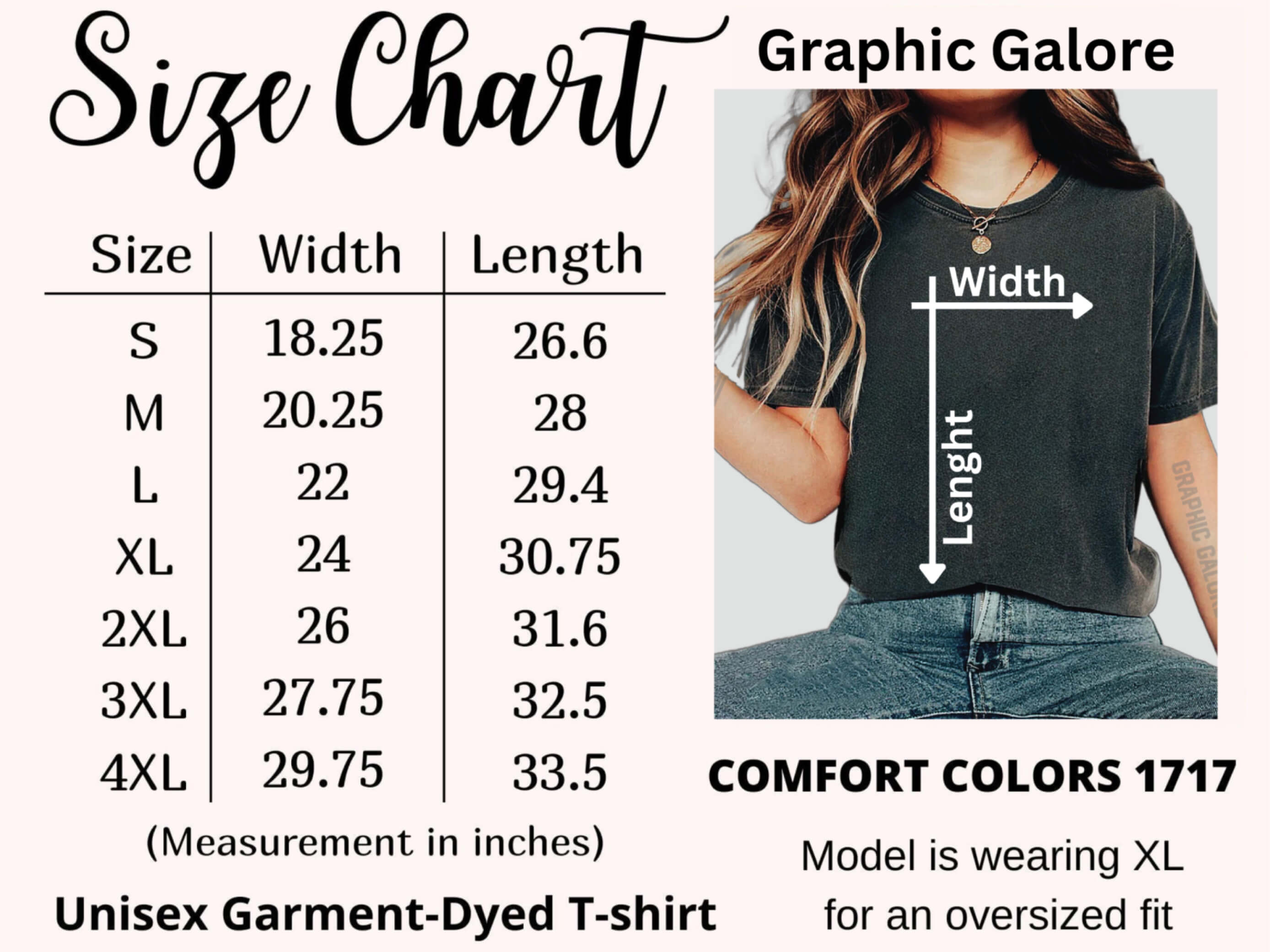 COMFORT COLORS 1717 Unisex Garment-Dyed T-shirt