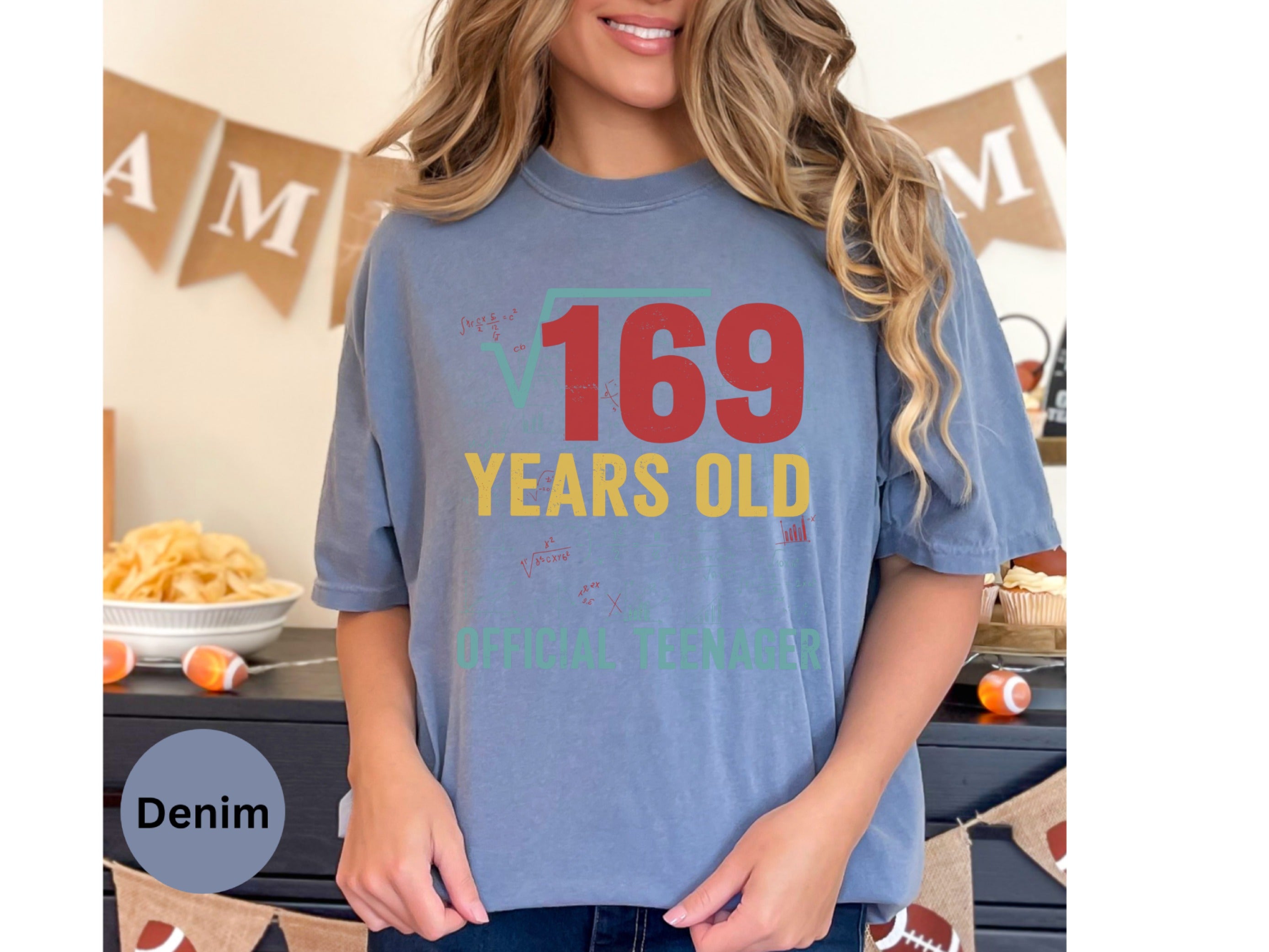 169 Years Old Official Teenager Denim Product