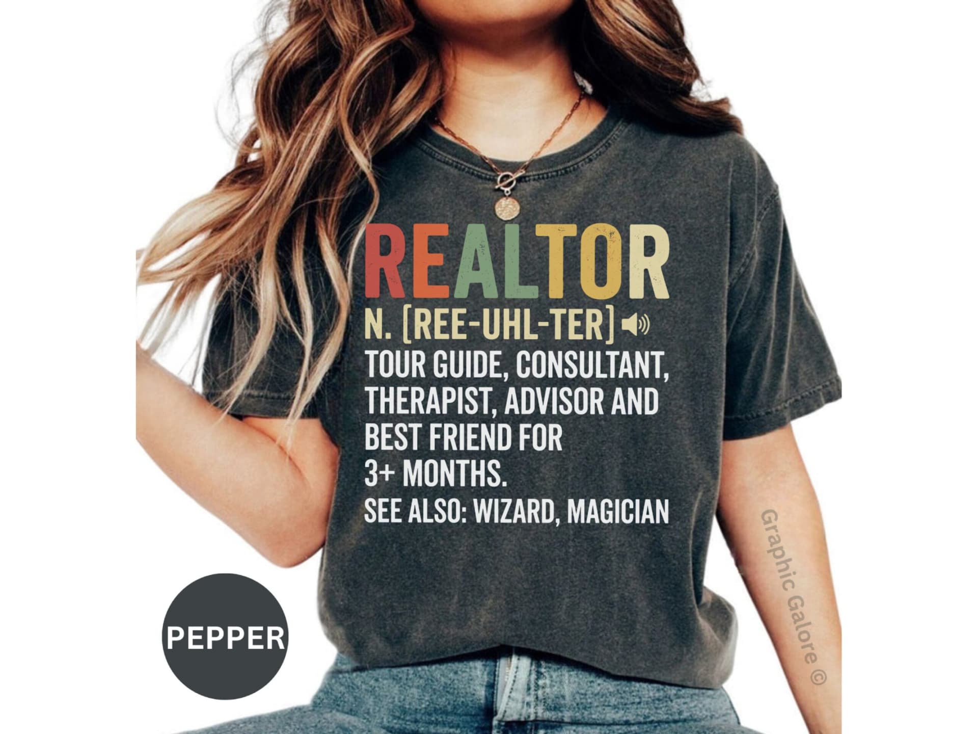 Funny Realtor Definition T-Shirt