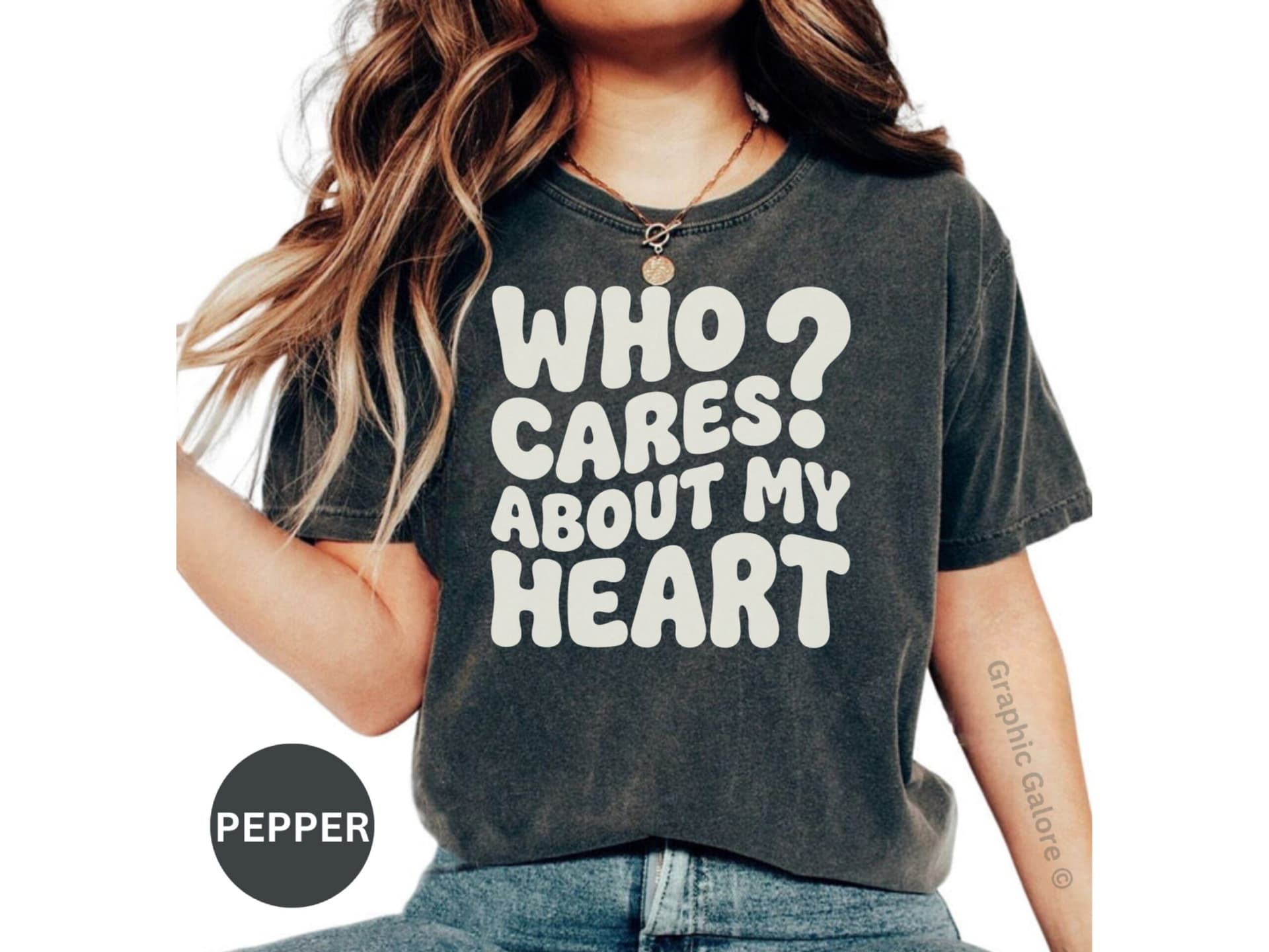 Who Cares About My Heart T-Shirt