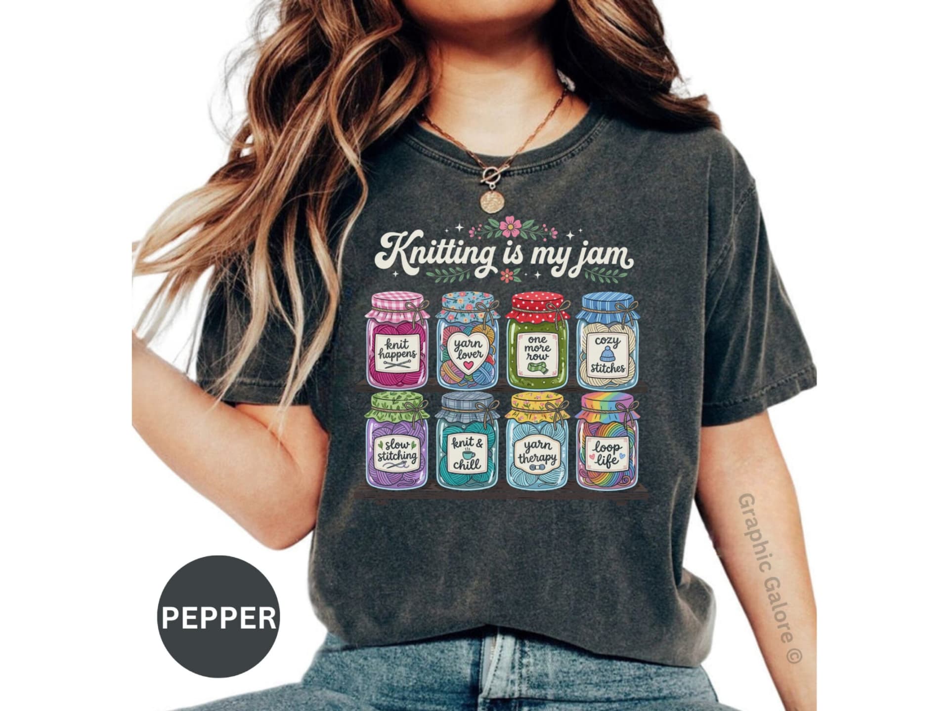 Knitting is My Jam T-Shirt