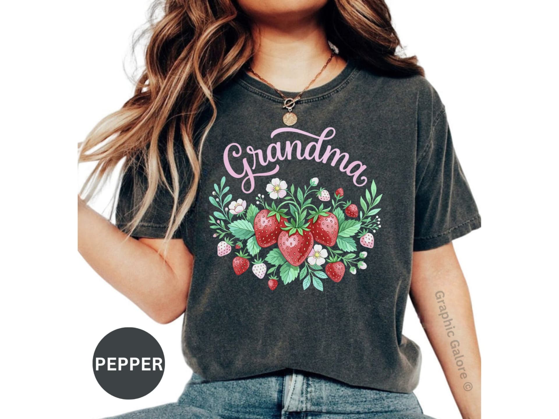 Sweet Strawberry Grandma T-Shirt