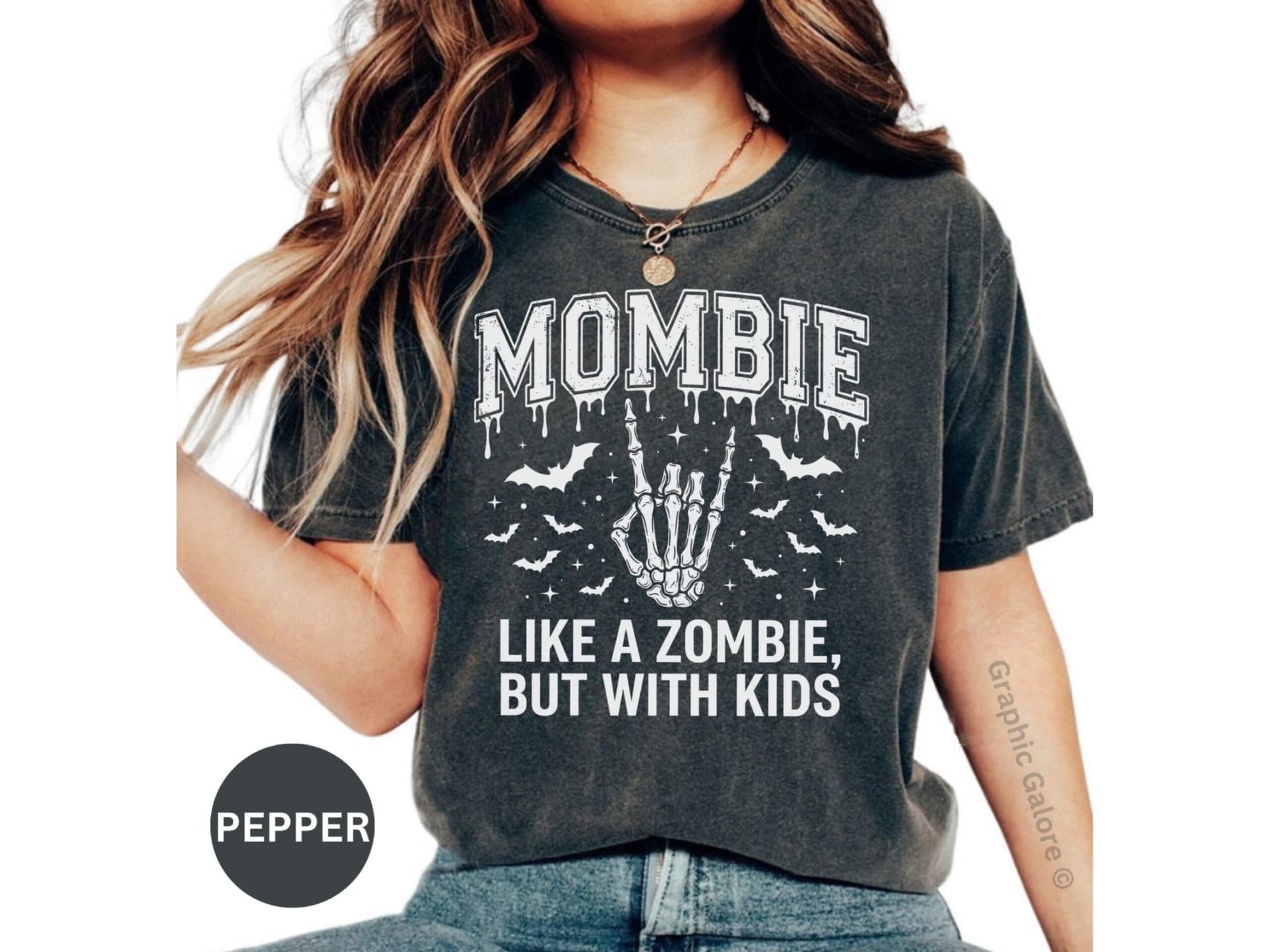 Mombie Like A Zombie But With Kids T-Shirt