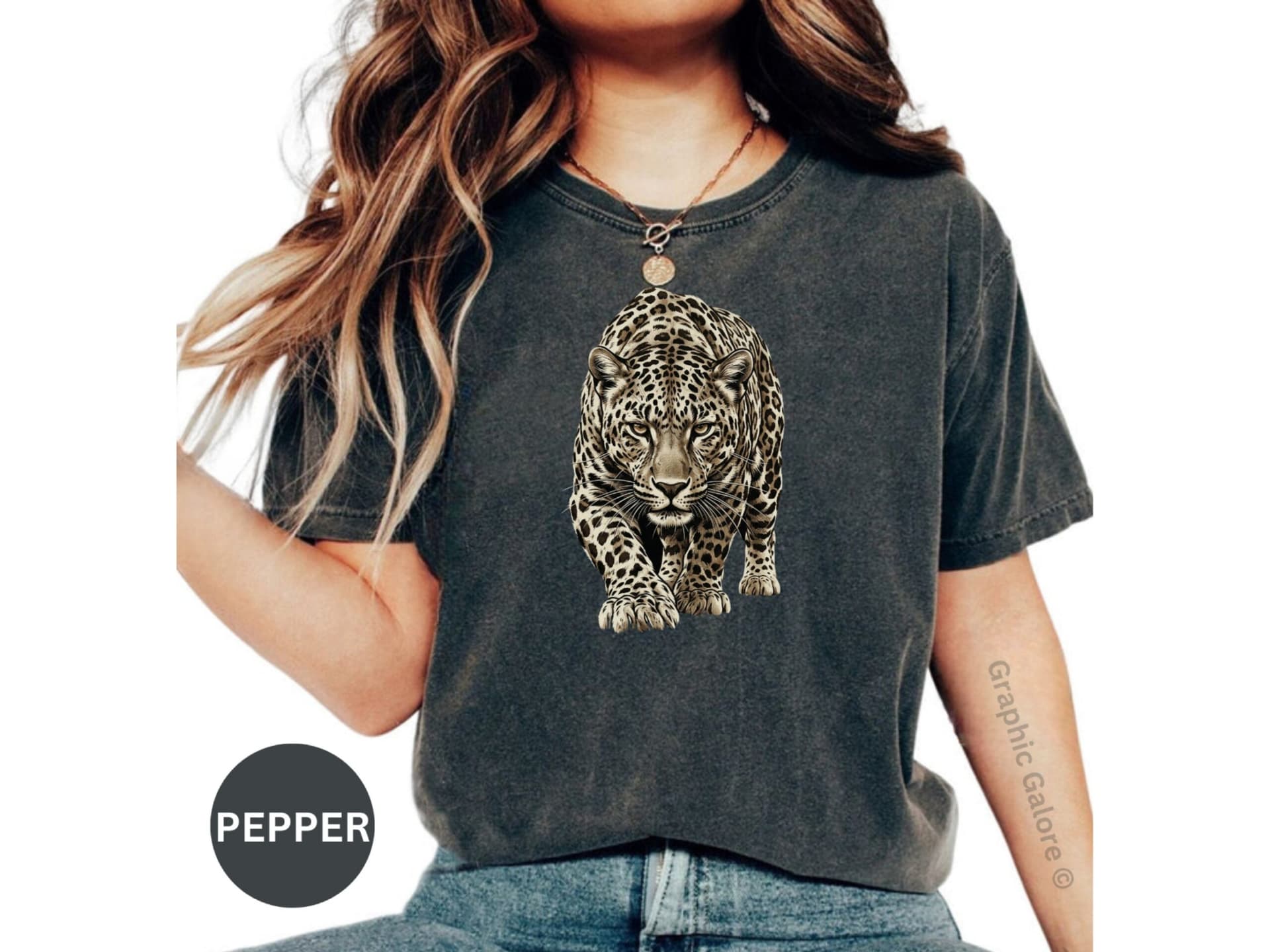 Leopard Graphic T-Shirt