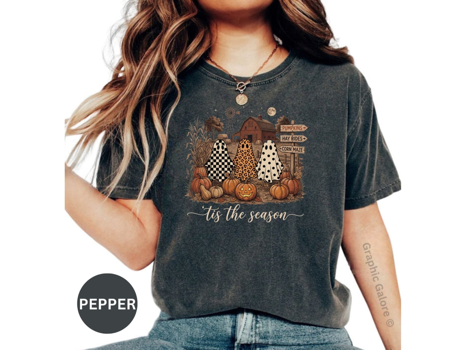 Spooky Cute Ghost T-Shirt