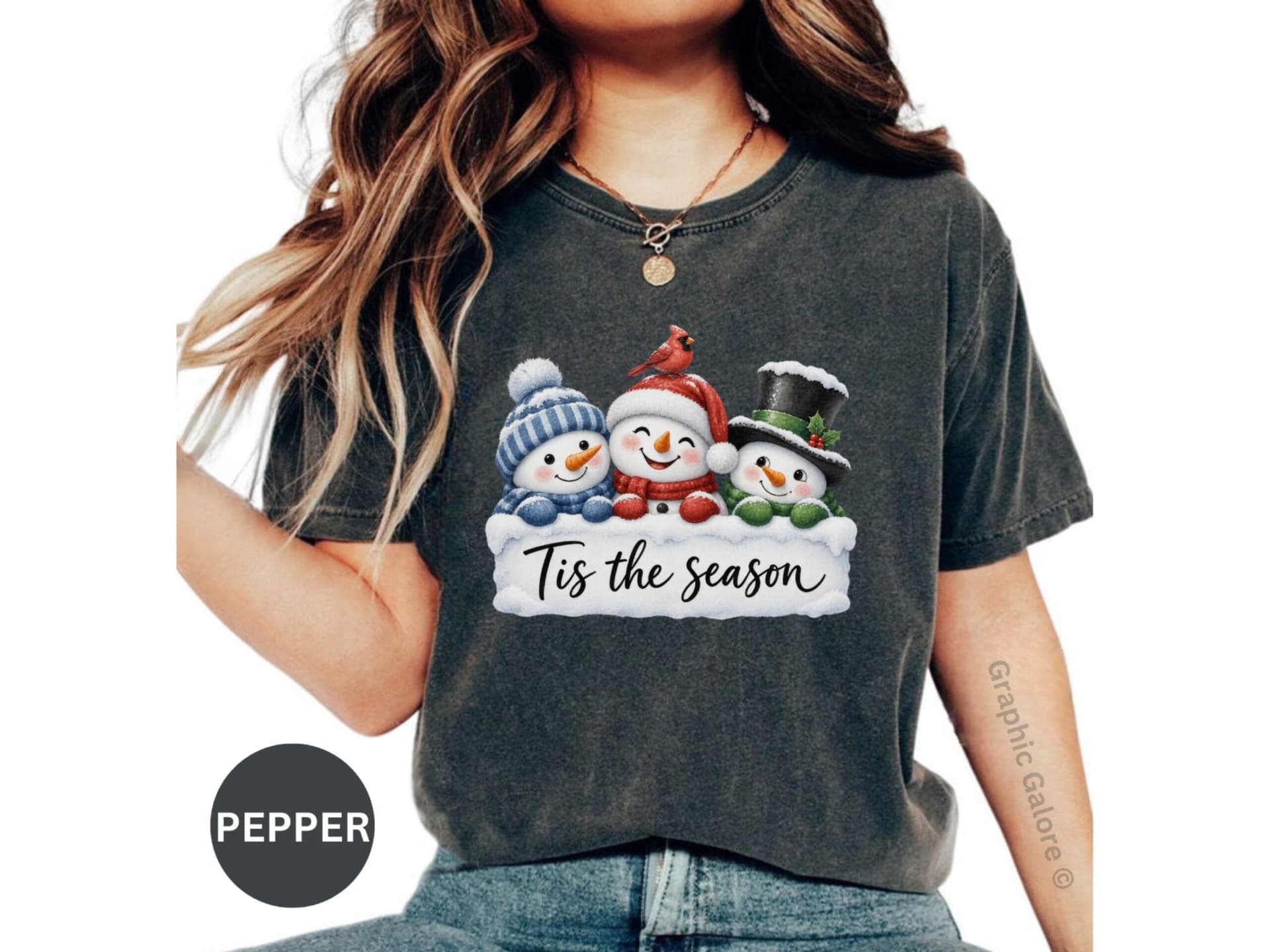 Tis The Season Snowman T-Shirt