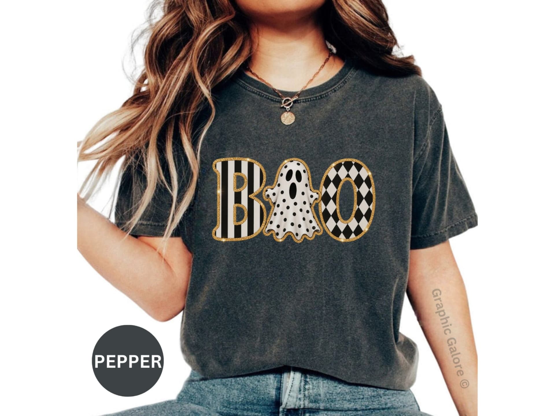 Boo Ghost Halloween T-Shirt