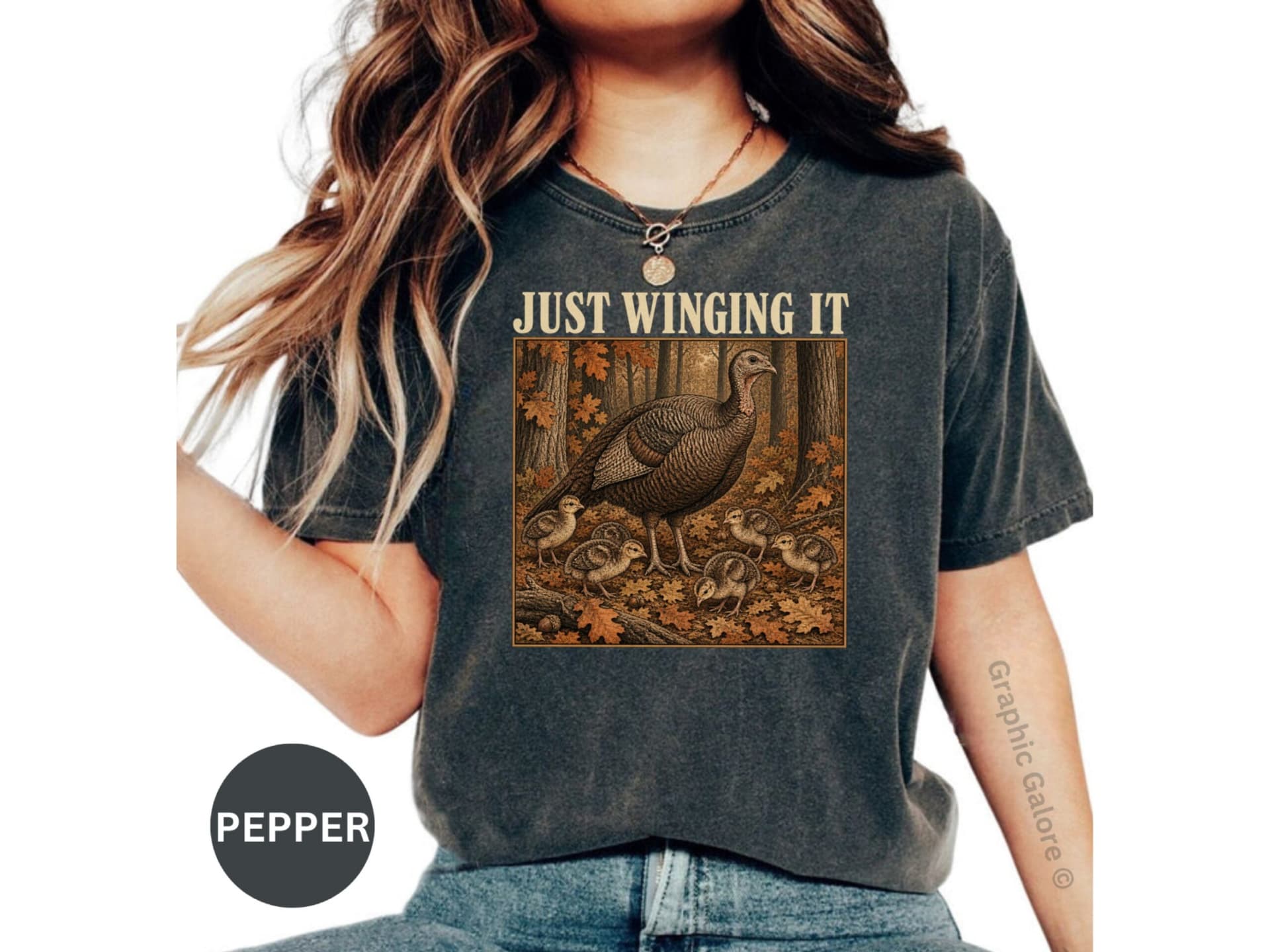 Just Winging It Turkey T-Shirt