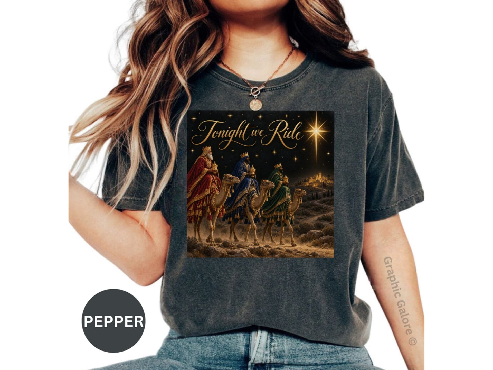 Tonight We Ride Three Wise Men T-Shirt