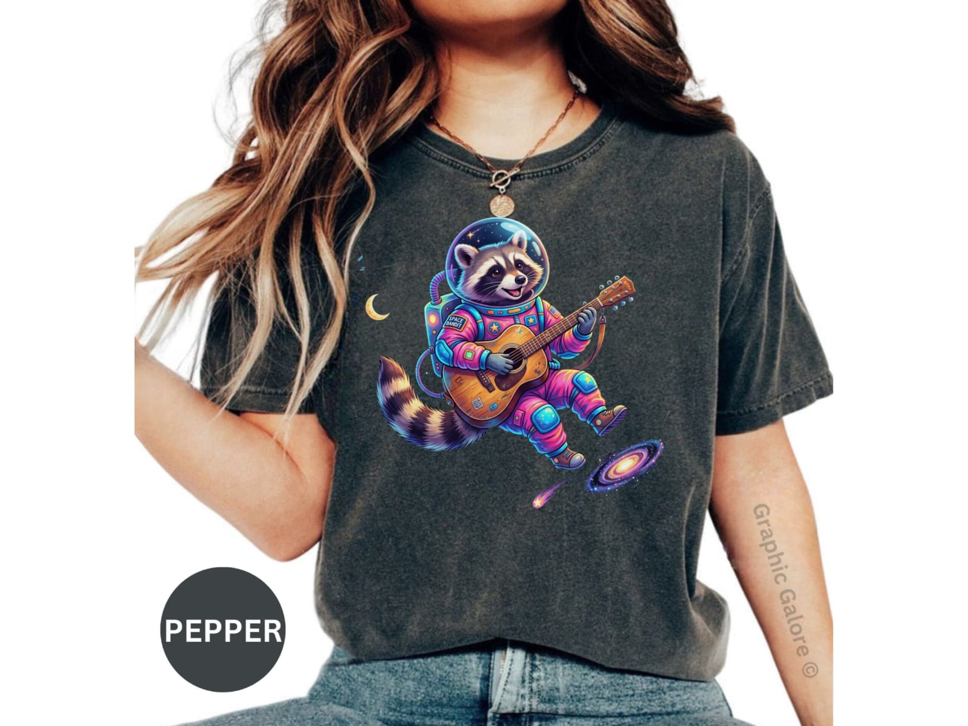 Raccoon Astronaut T-Shirt