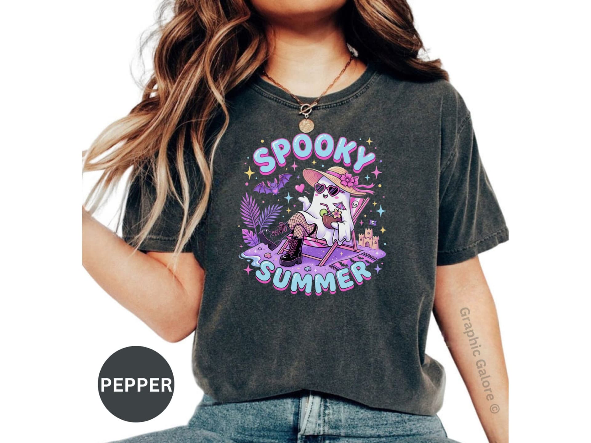 Spooky Summer Ghost T-Shirt
