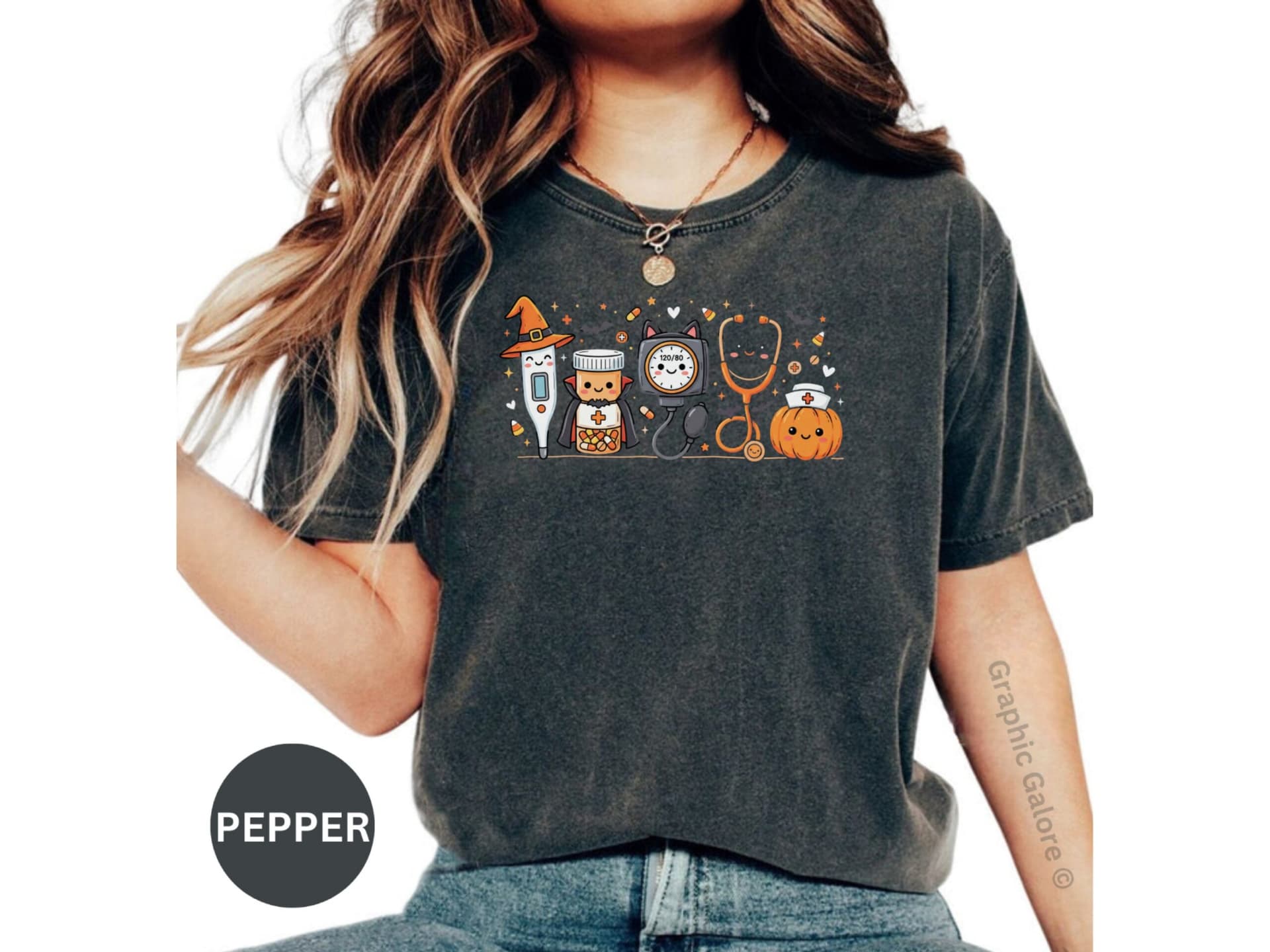 Cute Halloween Nurse T-Shirt