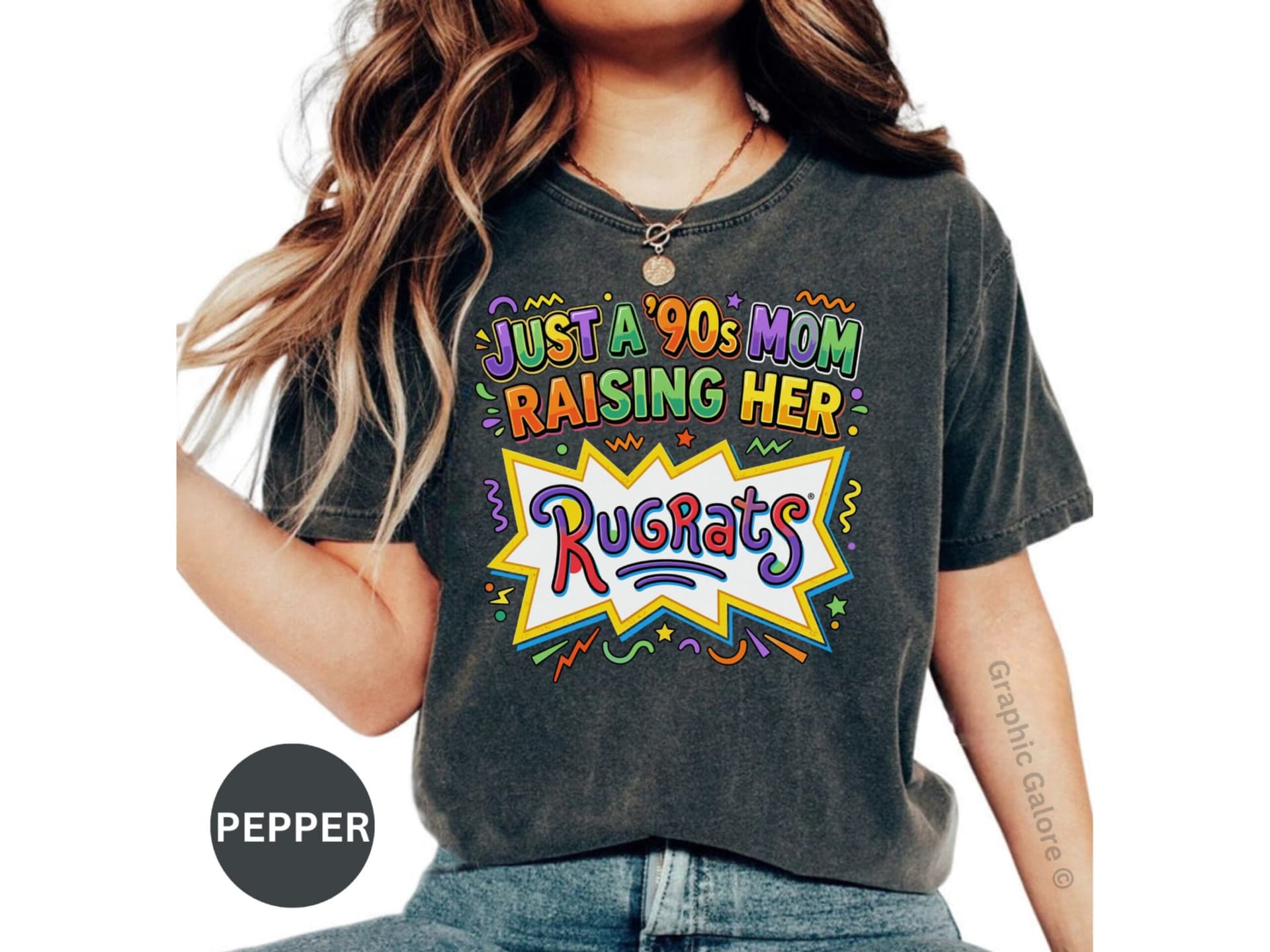 90s Mom Raising Rugrats T-Shirt