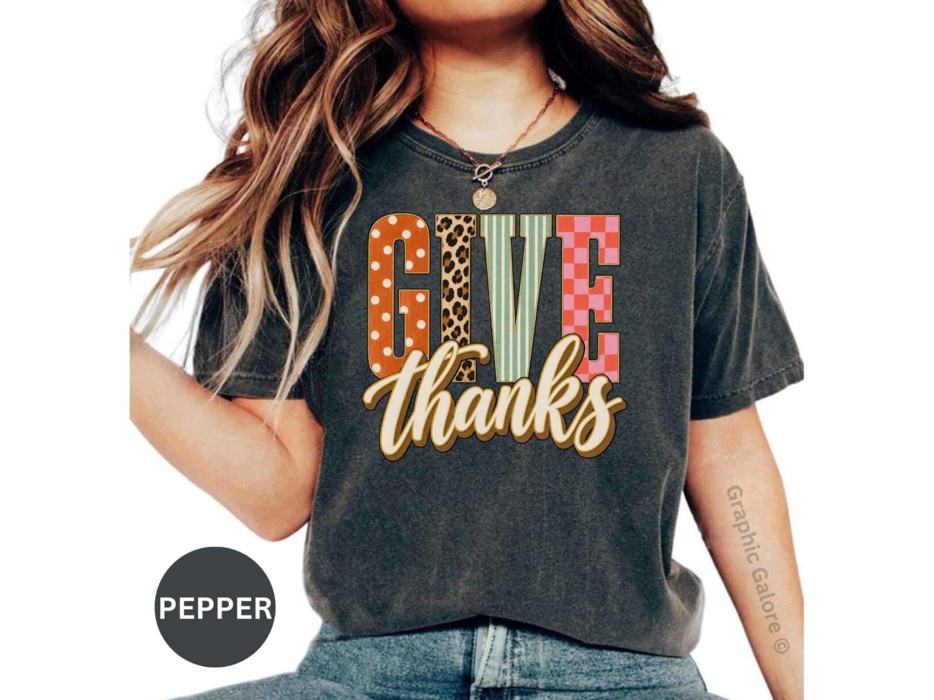 Give Thanks Thanksgiving T-Shirt