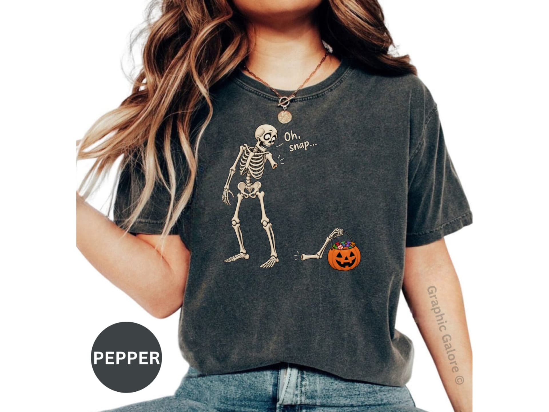 Funny Skeleton Halloween T-Shirt
