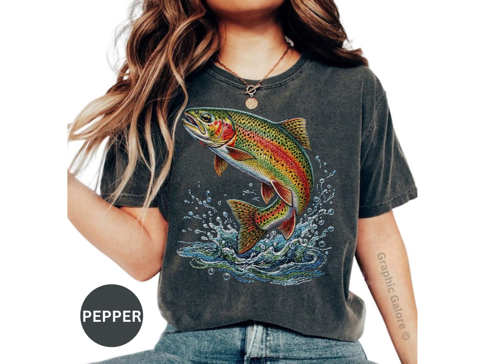 Rainbow Trout Fishing T-Shirt
