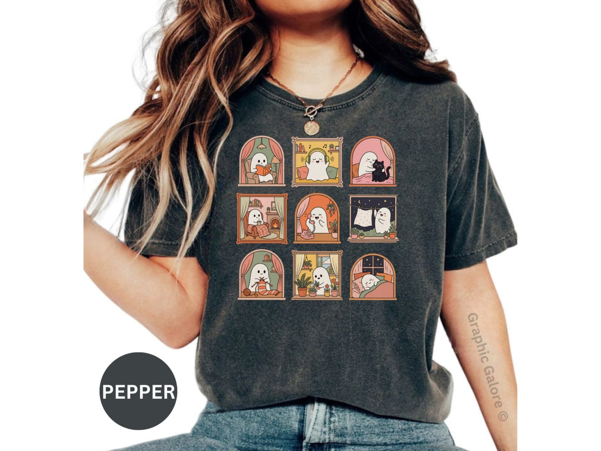 Cozy Ghost Activities T-Shirt
