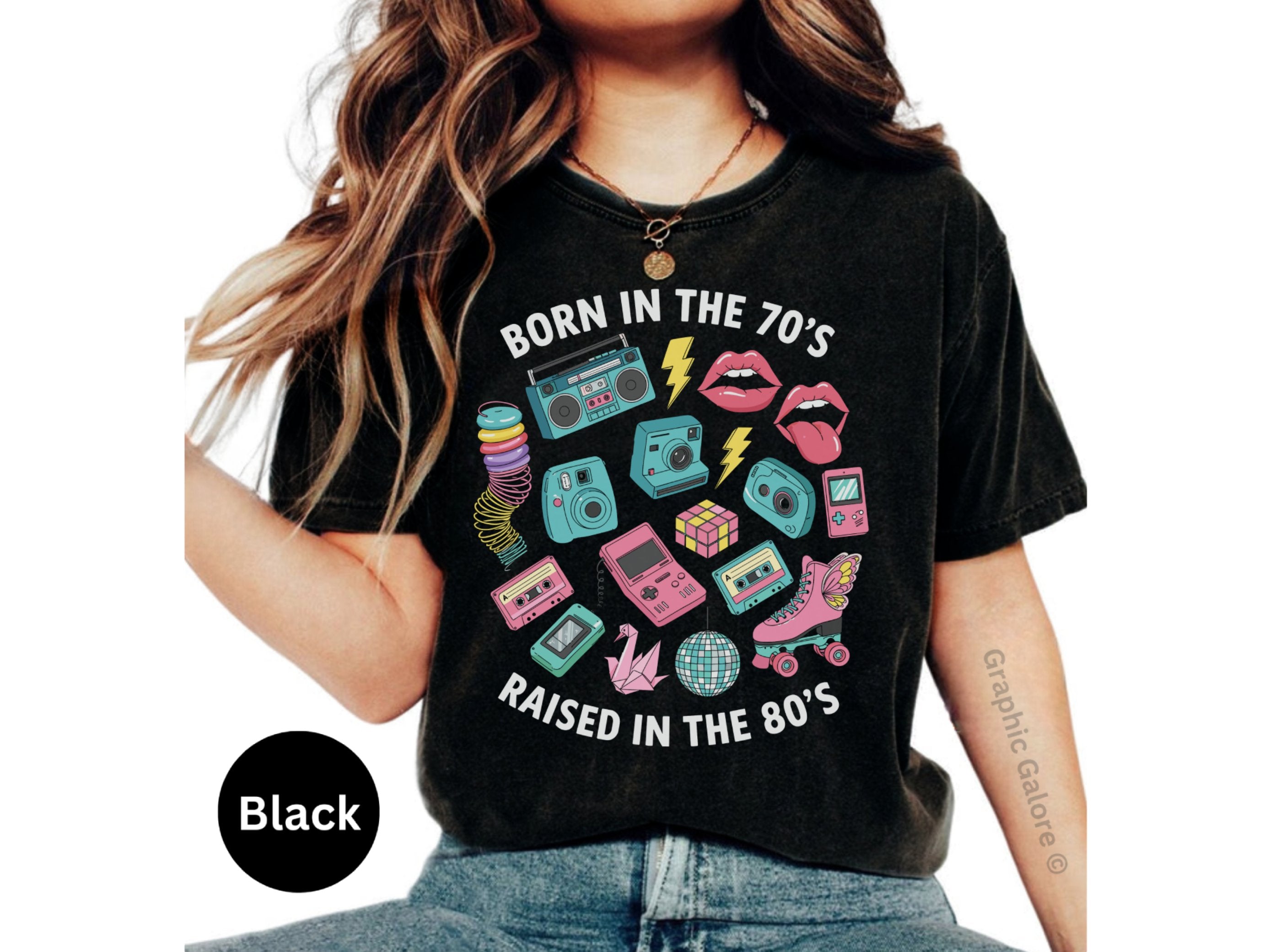 Born in the 70's Raised in the 80's T-Shirt product