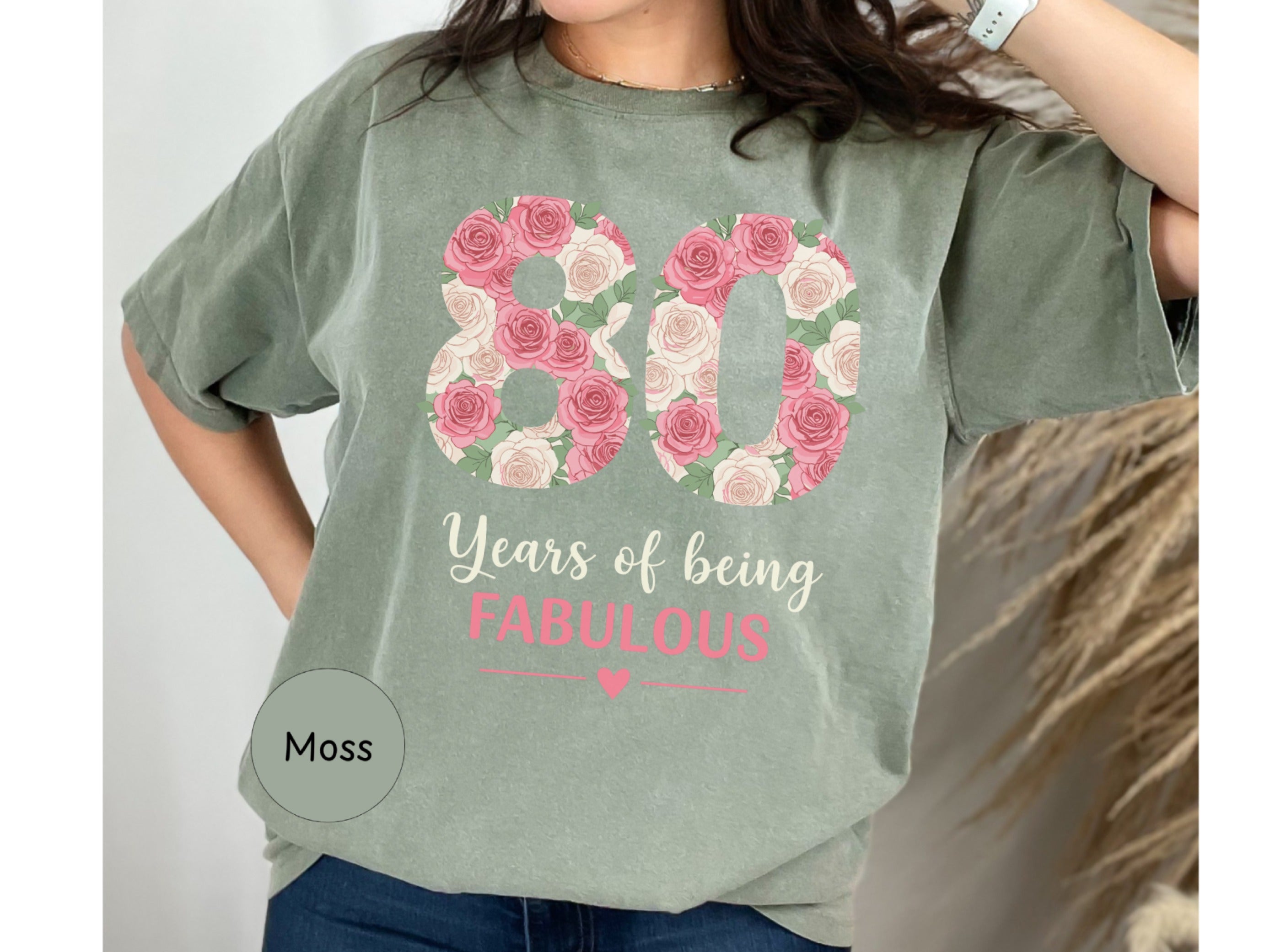 80 Years of Being Fabulous T-shirt